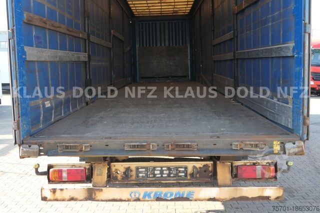 Semirreboque aberto com lona KRONE SD Pritsche Plane Hubdach Edscha