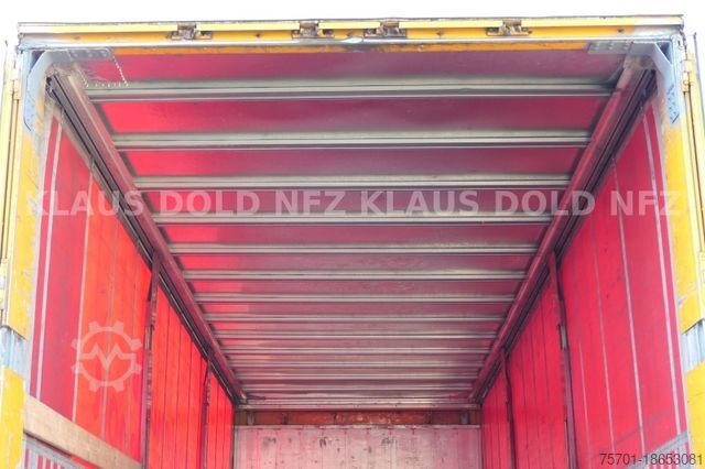 Rimorchio aperto con telo LECITRAILER R2EC-RS Pritsche Plane 63m³  SAF-Achsen