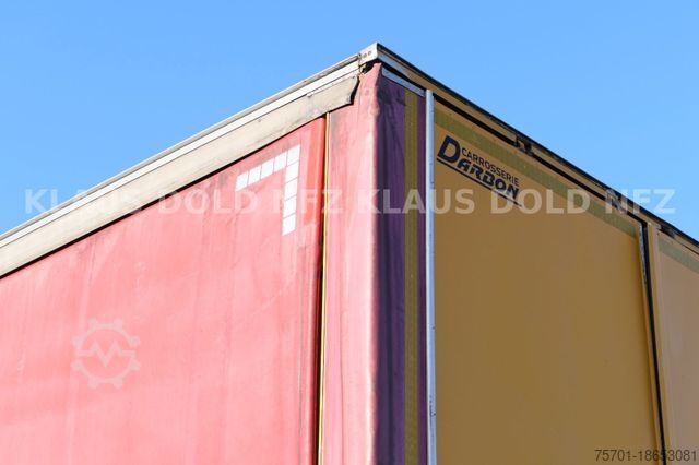 Rimorchio aperto con telo LECITRAILER R2EC-RS Pritsche Plane 63m³  SAF-Achsen