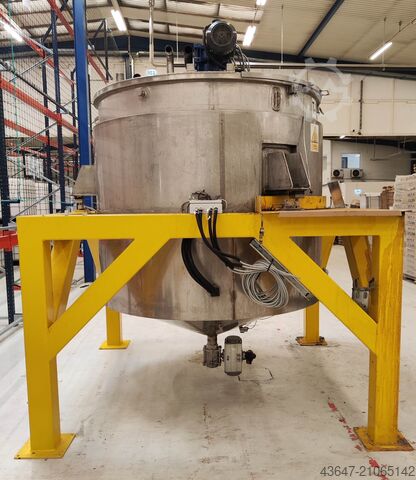 Karıştırıcı tank, kimyasal mikser 3000l Chemplex T420