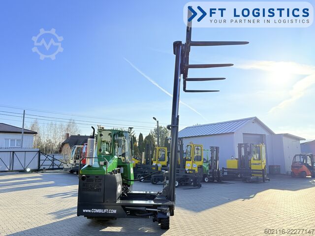 Carretilla retráctil de 4 vías Combilift C5000L GAS DUPLEX 4100 POSITIONER CABIN