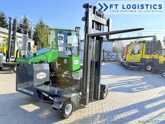 Carretilla retráctil de 4 vías Combilift C5000L GAS DUPLEX 4100 POSITIONER CABIN
