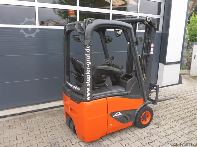 Elektromos háromkerekű targonca Linde E14