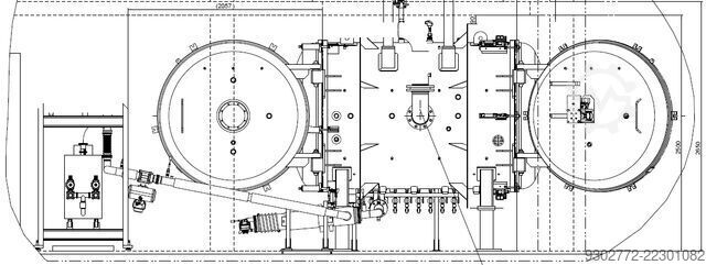 Industriel højt temperatur ovn PVA TePla COV 733 RS
