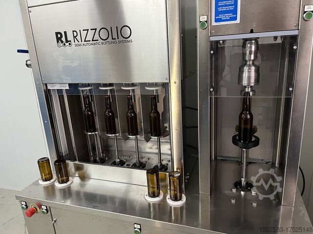 Flessenvulmachine Glas PET Isobari RIZZOLIO Compact block 4-4-1
