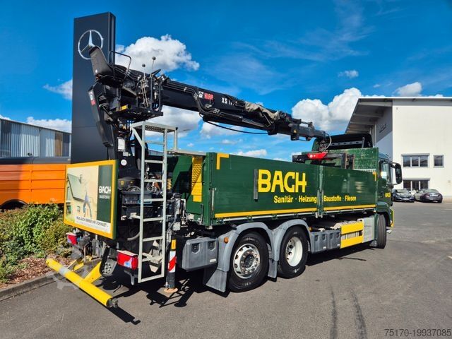 Ladbil med lad MAN TGS 26.420 6x2-4 LL Hiab 177K PRO 2 Stück