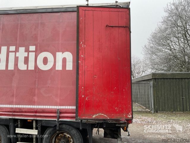 Åben sættevogn med presenning  Curtainsider Standard Staplerhalterung