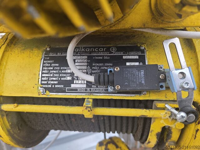 Forgódarus BALCANCAR Plneotočný žeriav na hmotnosť 1000kg