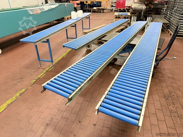 Rulliera, nastro trasportatore a gravità Schunk Rollenbahn