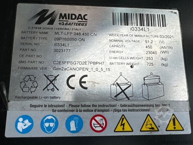  DOOSAN B15T-7/2021y./ Lithium battery/New price