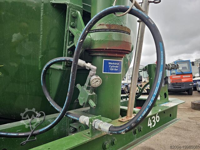 Tank FELDBINDER KIP 63.3 |ALUMINIUM TIPPER | 6500 KG| 63 M3 | S...