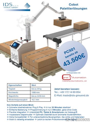 Industriella robotar Estun Cobot