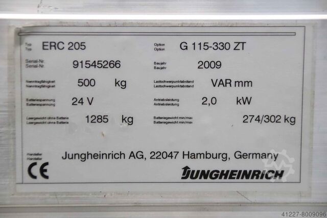 Hydraulic pump for electric forklift 24 V 3 kW Rexroth Jungheinrich 0541 100 054  ERC 205