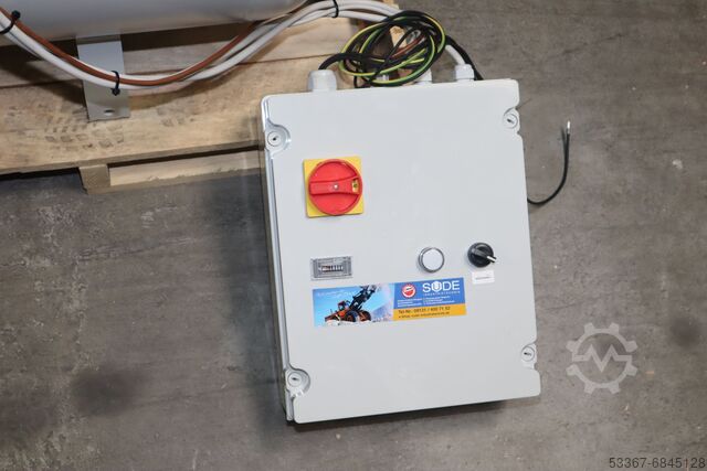 5,5kW zuigercompressor Tank van 270 liter Airko Maxxi 5,5D-270 liegend