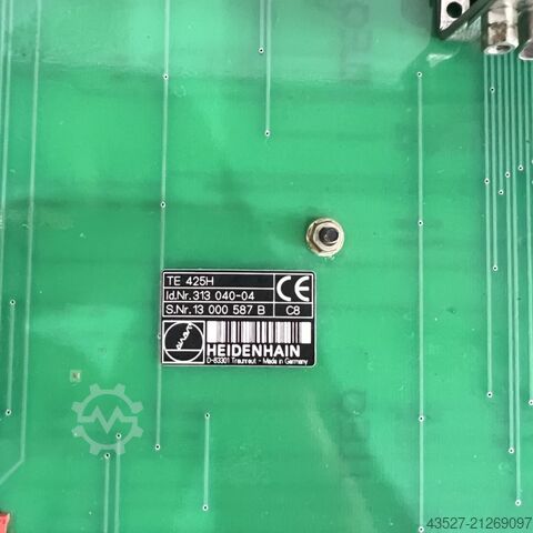 Elektronik / PLC-kontrol HEIDENHAIN TE 425H - Bedienfeld