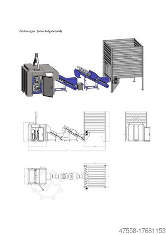 Shredder voor PET - granuleermachine Nuga - Stadler CentriCut 44sr