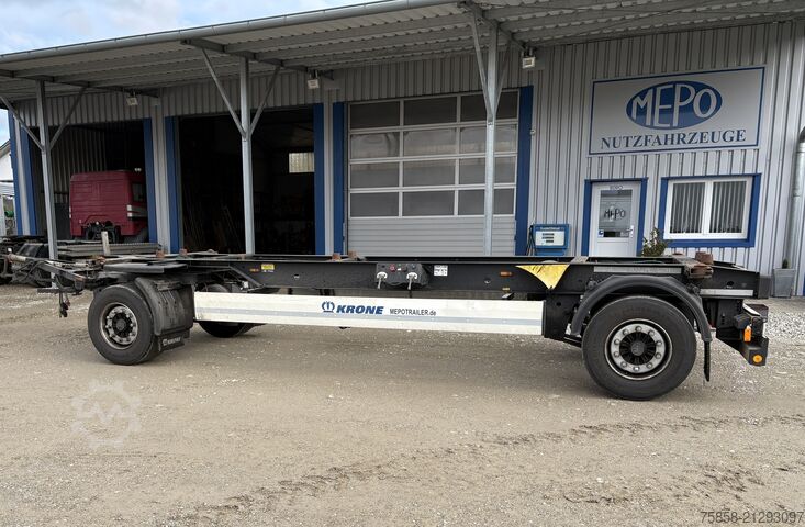 Remolque con chasis intercambiable Krone Lafette Breitreifen 445 + langer Hub