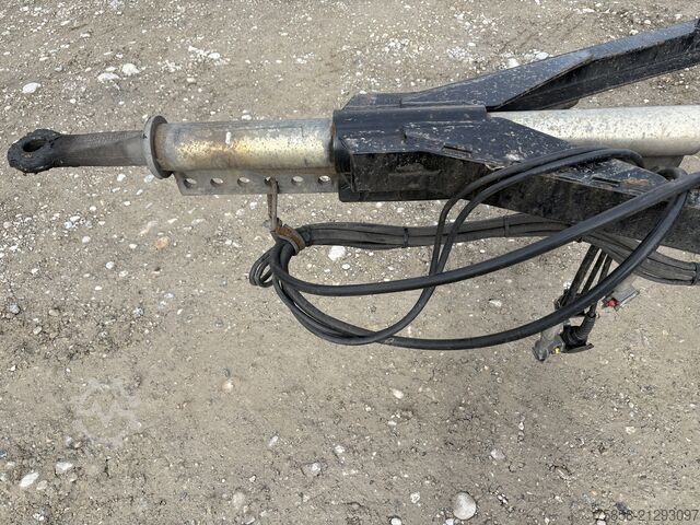 Remolque con chasis intercambiable Krone Lafette Breitreifen 445 + langer Hub