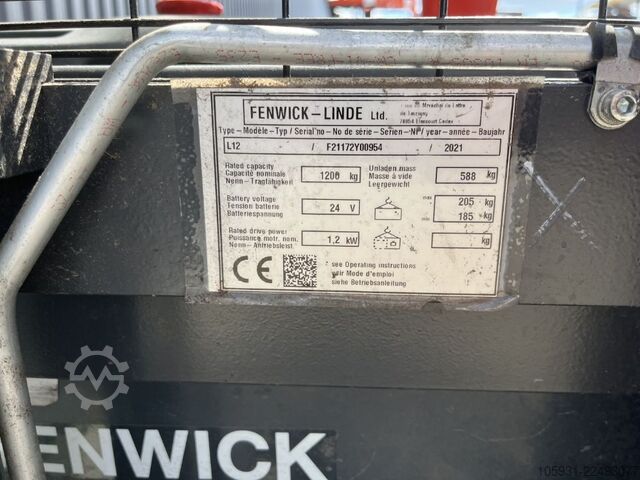 Ručně vedený zakladač Linde L12