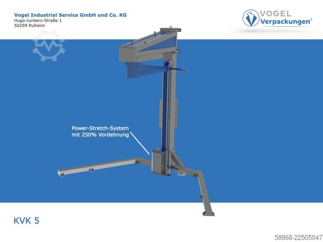 Roterende armopwinder  KVK 5