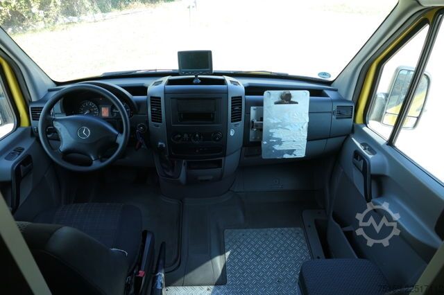 Dobozos furgon mercedes-benz SPRINTER 310 CDI MAXI EURO-5 KOFFER REGALE KAMERA DURCHGANG