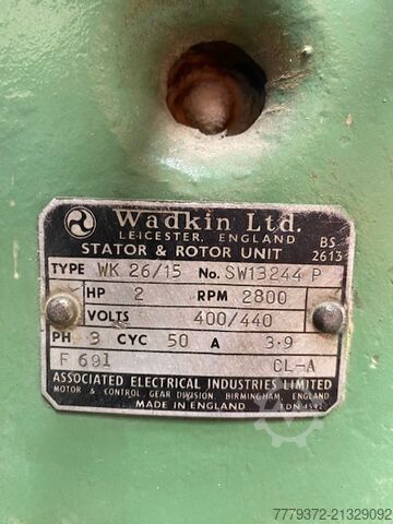 Kétvégű csapozógép Wadkin EKA 1732