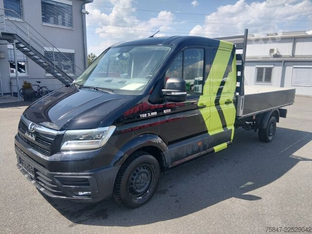 φορτηγό pick-up MAN TGE 3.180 4x4 DOKA lang