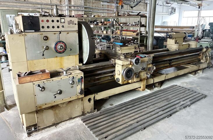 Leit- und Zugspindeldrehmaschine WMW DLZ 800/VL x3000