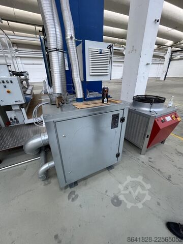 Stofsnijmachine Trotec inkl. JQS Querimat, Sigama C-13 SP 4000, Vent Set SP 3000, Querimat QSV