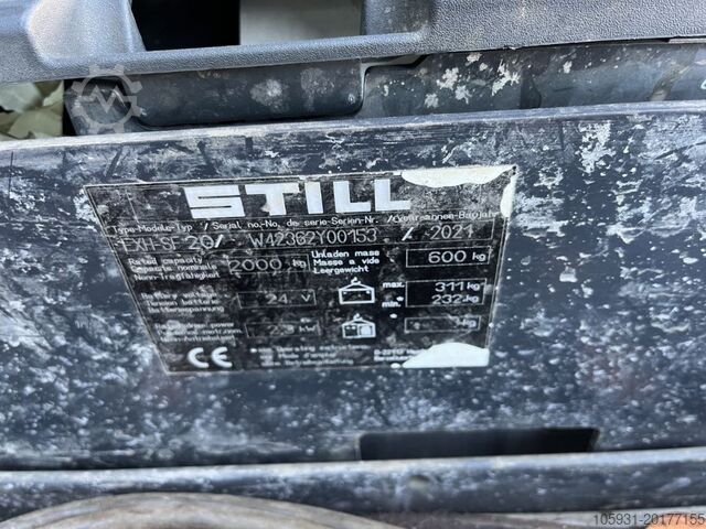 Paletli kamyon Still EXH-SF20