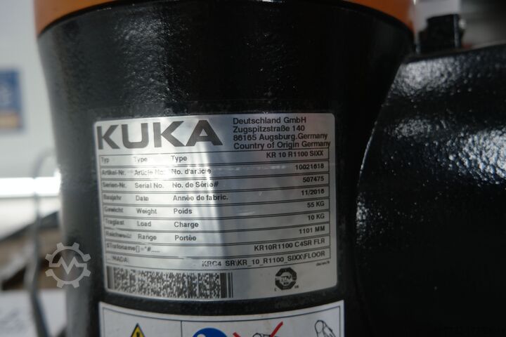 Robot przemysłowy KUKA KR 10 R1100 Sixx