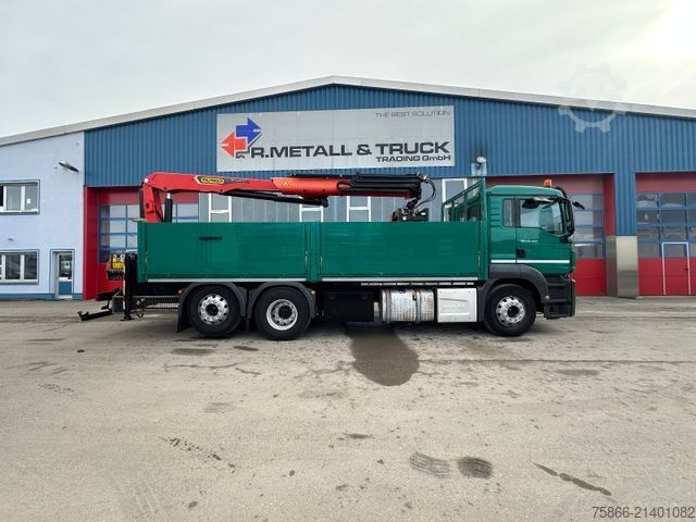 LKW mit Pritsche (offen) MAN 26.460 TGS 6x2 Palfinger PK 22.001L TEC BSL Funk