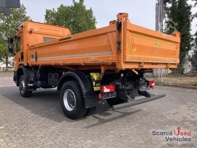Autocamion basculant tridirecțional Scania P 360 - 4x4 - MEILLER 3-Seitenkipper - ALLRAD