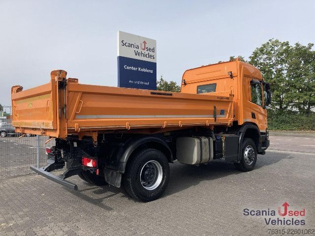 Autocamion basculant tridirecțional Scania P 360 - 4x4 - MEILLER 3-Seitenkipper - ALLRAD