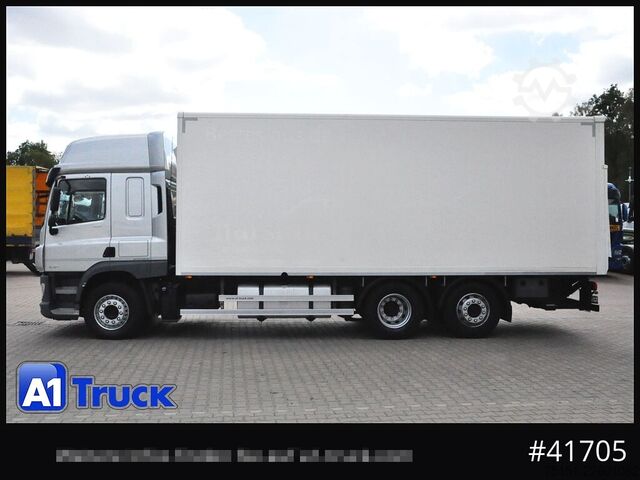 Kutu kamyonu DAF CF 450 LL LBW, Lift-Lenkachse, L 7,4m. H 2,6m