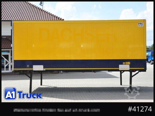 Değiştirilebilir kasa ile frigorifik yapı KRONE Kühlkoffer, Wechselbrücke Thermo King  Doppelstock,