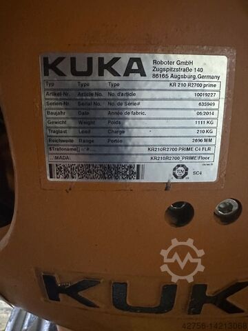 Robot przemysłowy KUKA KR 210