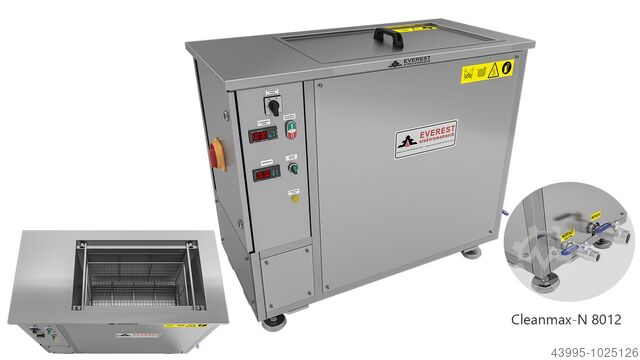 Ultrasone reinigers EVEREST CleanMax-N Seire