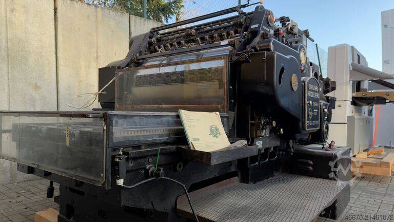Boekdrukpers Heidelberg SBB (57x82)