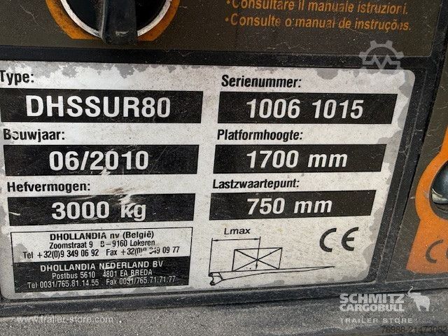 Semi-remorque frigorifique Schmitz Cargobull Tiefkühler Standard