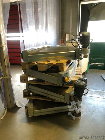 Transportband bocht 45 graden Transnorm Förderkurve 45 Grad