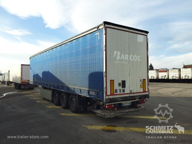 Åben sættevogn med presenning Schmitz Cargobull Semitrailer Curtainsider Standard Hayon