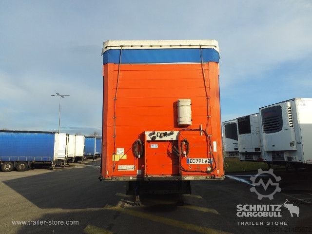 Åben sættevogn med presenning Schmitz Cargobull Semitrailer Curtainsider Standard Hayon