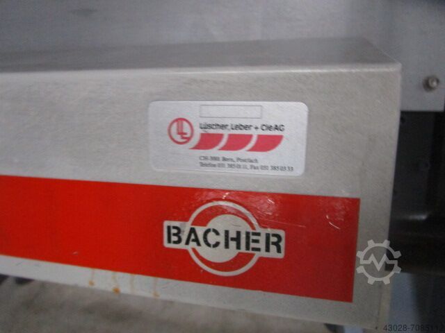 PLATE BENDING PRESS BACHER 8751.02
