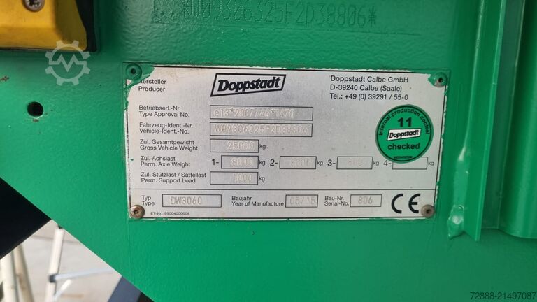 Vorfertiger Doppstadt DW3060