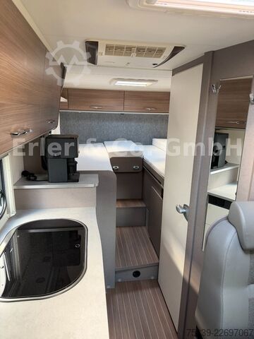 Halvintegrerad husbil ETRUSCO V 6.6SB,Stanklima,Wechselrichter.,Solar, AHK, TV
