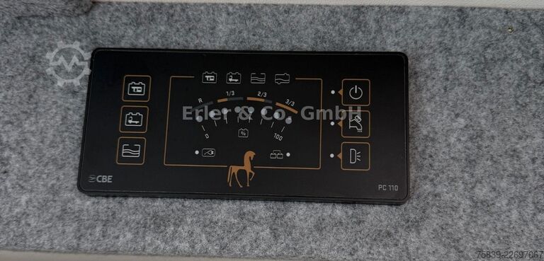 Halvintegrerad husbil ETRUSCO V 6.6SB,Stanklima,Wechselrichter.,Solar, AHK, TV