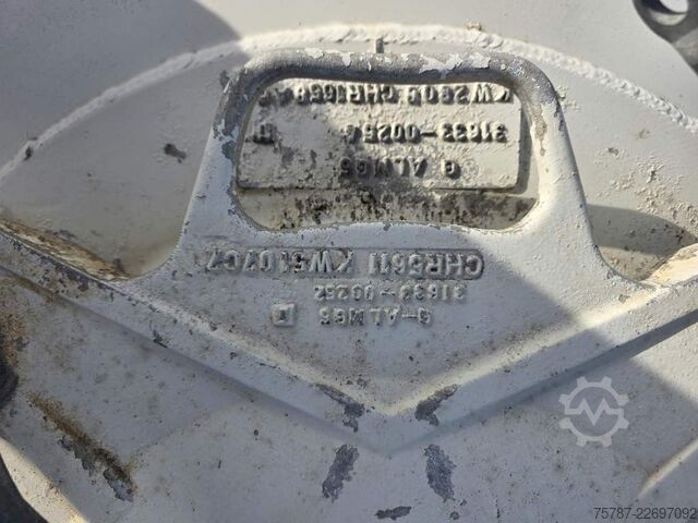 Semirremolque silo SPITZER 55 cbm 6 Kammern, 6 Dockdeckel,  ALCOA LM