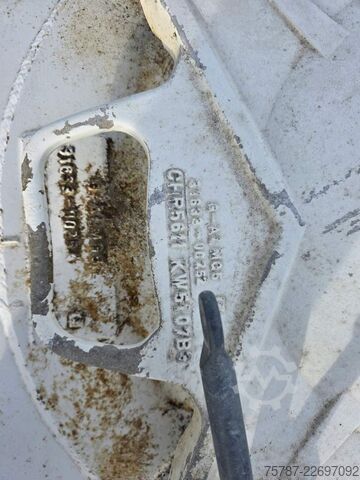 Semirremolque silo SPITZER 55 cbm 6 Kammern, 6 Dockdeckel,  ALCOA LM