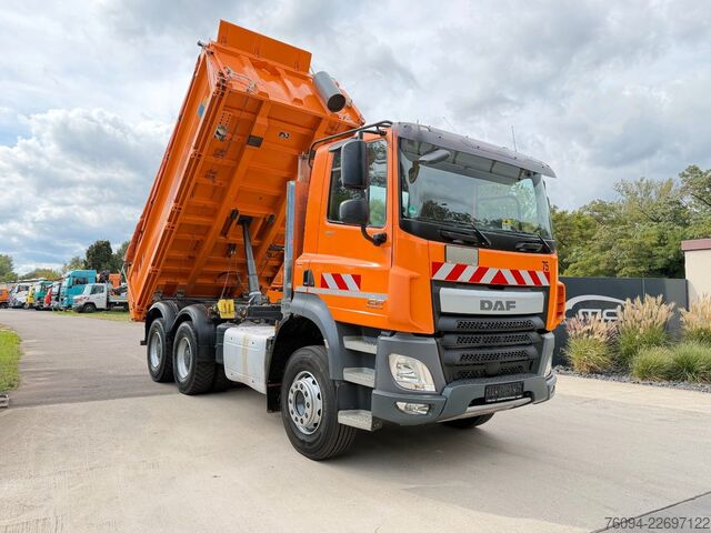 Damperli kamyon DAF CF 460 6x4 MEILLER Kipper Bordmatik AHK